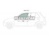 XYG G200 FD/LH Стекло переднее левое опускное DAIHATSU CHARADE G200 5-DOOR1993-