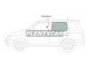 XYG G400 RD/LH Стекло заднее левое опускное DAIHATSU PYZAR G400 5D WAGON 1996-