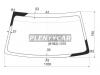 XYG GOLLFW/X Стекло лобовое в клей VOLKSWAGEN POINTER 3D/5D HBK 2003-
