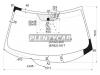 XYG GS45-L-CSPLFW/H/X Стекло лобовое с обогревом щеток в клей MITSUBISHI OUTLANDER XL 05-/PEUGEOT 4007/CITROEN C-CROSSER 0