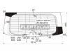 XYG H300-1HRW/H/X Стекло заднее (крышка багажника) с обогревом HYUNDAI H1-STAREX 07- с отв