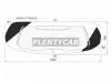 XYG HAVALF7RWHX Стекло заднее (Цвет зеленый/ Обогрев) Haval F7 18-
