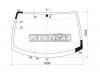 XYG H-ILFW/X Стекло лобовое в клей HYUNDAI H1-STAREX 97-07