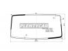 XYG HMKP520LFWX Стекло лобовое HYUNDAI TRAGO XCIENT 13-