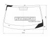XYG HYUDN8VCPLFWX Стекло лобовое HYUNDAI SONATA (DN8) 4D 20-
