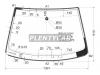 XYG IBIZA-02LFW/X Стекло лобовое в клей SEAT IBIZA HATCHBACK/CORDOBA 4D SEDAN 2002-