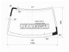 XYG IGNISLFW/X Стекло лобовое в клей SUZUKI SWIFT IGNIS CHEV. CRUZE HATCHBACK 2000-