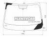 XYG JCJ720VCPLFWX Стекло лобовое JAC J7 20-