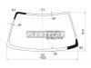 XYG KE100LFW/X Стекло лобовое в клей TOYOTA COROLLA 4D/5D /COROLLA FX 91-02