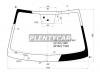 XYG KMCBDVCPHSLFWX Стекло лобовое + дз KIA CERATO 18-