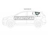 XYG KUGA SW/LH/X Стекло кузова (собачник) заднее левое FORD KUGA 2008-