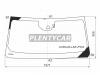 XYG LC30022LSZLFWX Стекло лобовое + дд + камера TOYOTA LAND CRUISER 300 21-
