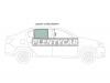 XYG LOGAN-13-SED RD/RH Стекло заднее правое опускное RENAULT LOGAN 4D 13-