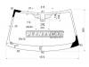 XYG LR2-VCSLFW/X Стекло лобовое в клей LAND ROVER FREELANDER 5D UTILITY 2007-