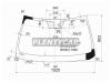 XYG LS-06-VCPSLFW/X Стекло лобовое в клей LEXUS LS460 06-