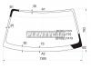 XYG M100GLFW/X Стекло лобовое в клей DAIHATSU STORIA/SIRION M100 5D 1998/ TOYOTA DUET