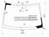 XYG M301SLFW/X Стекло лобовое в клей DAIHATSU BOON/SIRION/TOYOTA PASSO/SUBARU JUSTY 04-
