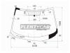 XYG MAZ-3-09-L-VCPLFW/X Стекло лобовое в клей MAZDA 3 09- 4/5 HBK
