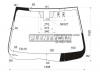 XYG MAZ-6-08-L-VCSLFW/X Стекло лобовое в клей MAZDA 6 2008- 4/5D HBK/WGN