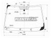 XYG MAZDA6-LLFW/X Стекло лобовое в клей MAZDA 6 2002-2007 4/5D HBK/WGN