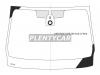 XYG MEGANE-CPE-09-VCSLFW/X Стекло лобовое в клей RENAULT MEGANE 2D COUPE 09-