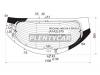 XYG MEGANE-HBK-09-ARW/H/X Стекло заднее (крышка багажника) с обогревом RENAULT MEGANE 5D HBK 2008-