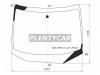 XYG MITXPD17LPLFWX Стекло лобовое MITSUBISHI XPANDER 19-