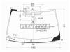 XYG MONDEO-07-VCPSLFW/X Стекло лобовое в клей FORD MONDEO 07-09  4/5D HBK/WGN