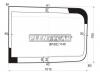 XYG NAVISTARLFW/RH/X Стекло лобовое INT9400 правое