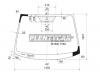 XYG NHW20-VCP-CLLFW/X Стекло лобовое в клей без полосы TOYOTA PRIUS 04- HBK