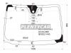 XYG NI-E11-VCPSLFW/X Стекло  лобовое  в  клей  NISSAN  NOTE  2005-