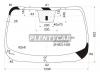 XYG NI-F15-L-VCPLFW/X Стекло лобовое в клей NISSAN JUKE 11-