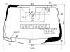 XYG NIK13VCPSLFWX Стекло лобовое (Датчик дождя) Nissan March 10-22 / Micra 10-13