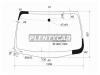 XYG NI-K13-VPLFW/X Стекло лобовое в клей NISSAN MARCH/MICRA 10- 5D