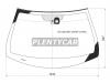XYG NI-V36-CPE-VCPSYLFW/X Стекло лобовое в клей NISSAN SKYLINE V36 COUPE/INFINITI G37 COUPE 07-