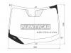 XYG NIZE117RVC1ZLFWX Стекло лобовое (Одна камера) Nissan Leaf 17-