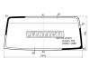XYG NPR-94LFW/X Стекло лобовое в клей ISUZU ELF NPR/NQR/3.5/5.2 (сб. Россия)/NISSAN ATLAS H42 06-