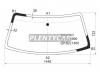 XYG P45LFW/X Стекло лобовое в клей MITSUBISHI CHALLENGER/PAJERO SPORT/L200 96-08
