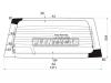 XYG P45RW/H/X Стекло заднее (крышка багажника) с обогревом MITSUBISHI CHALLENGER WAGON (PAJERO SPORT) 97-