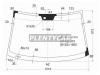 XYG PHAETONLFW/X Стекло лобовое в клей VOLKSWAGEN PHAETON 4D SEDAN 2007-
