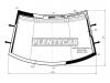 XYG PHAETON LRW/H/W/X Стекло заднеес обогревом VOLKSWAGEN PHAETON 02-