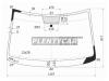 XYG POLO-10-VCPLFW/X Стекло лобовое в клей VOLKSWAGEN POLO 2010-