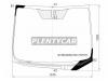 XYG QT38AGNBLHMLFWHX Стекло лобовое (Обогрев щеток/ Датчик дождя) Toyota Alphard (H30) 15-23