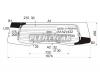 XYG QX56-11RW/H/X Стекло заднее (крышка багажника) с обогревом INFINITI QX56 11-