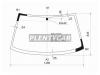 XYG R20LFW/X Стекло лобовое в клей NISSAN TERRANO II/ MISTRAL/FORD MAVERICK 93-98 3/5D