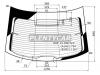XYG RAP-12-RW/H/X Стекло заднее с обогревом SK RAPID/ST TOLED0 4D 12-