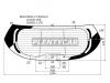 XYG REN-MSUV-13 RW/H/X Стело заднее(крышка багажника) с обогревом  RENAULT KAPTUR/SAMSUNG QM3 5D 13-