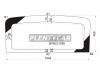 XYG RETONARW/X Стекло заднее (крышка багажника) KIA RETONA JEEP 1998-