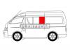 XYG RH200-4D/5D-RSF/LH3/X Стекло кузова переднее левое N3 TOYOTA HIACE/QUANTUM VAN 4/5D(STANDARD)2005-
