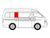 XYG RH200-4D/5D-RSR/RH1/X Стекло кузова среднее правое N1 TOYOTA HIACE/QUANTUM VAN 4/5D(STANDARD)2005-